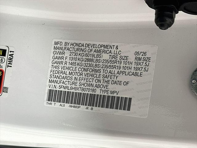2026 Honda Odyssey - $53,079