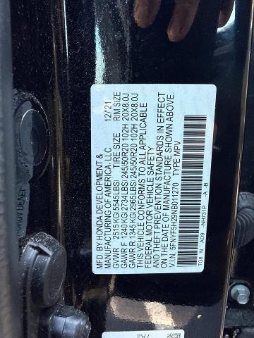 2022 Honda Pilot - $28,123