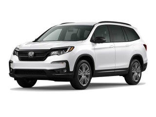 2022 Honda Pilot with Platinum White Pearl Exterior