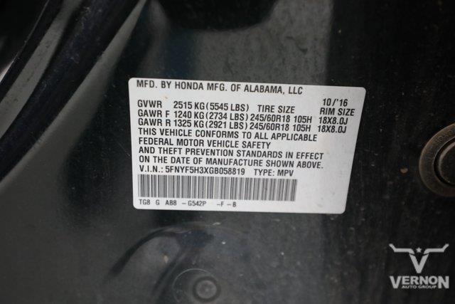 2016 Honda Pilot - $9,999