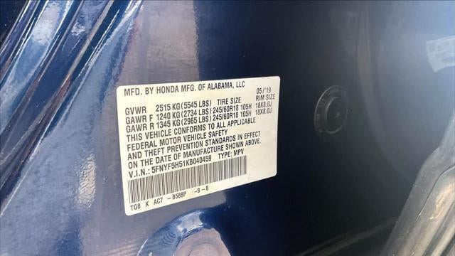 2019 Honda Pilot EX-L