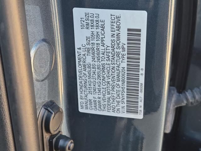 2022 Honda Pilot - $26,115