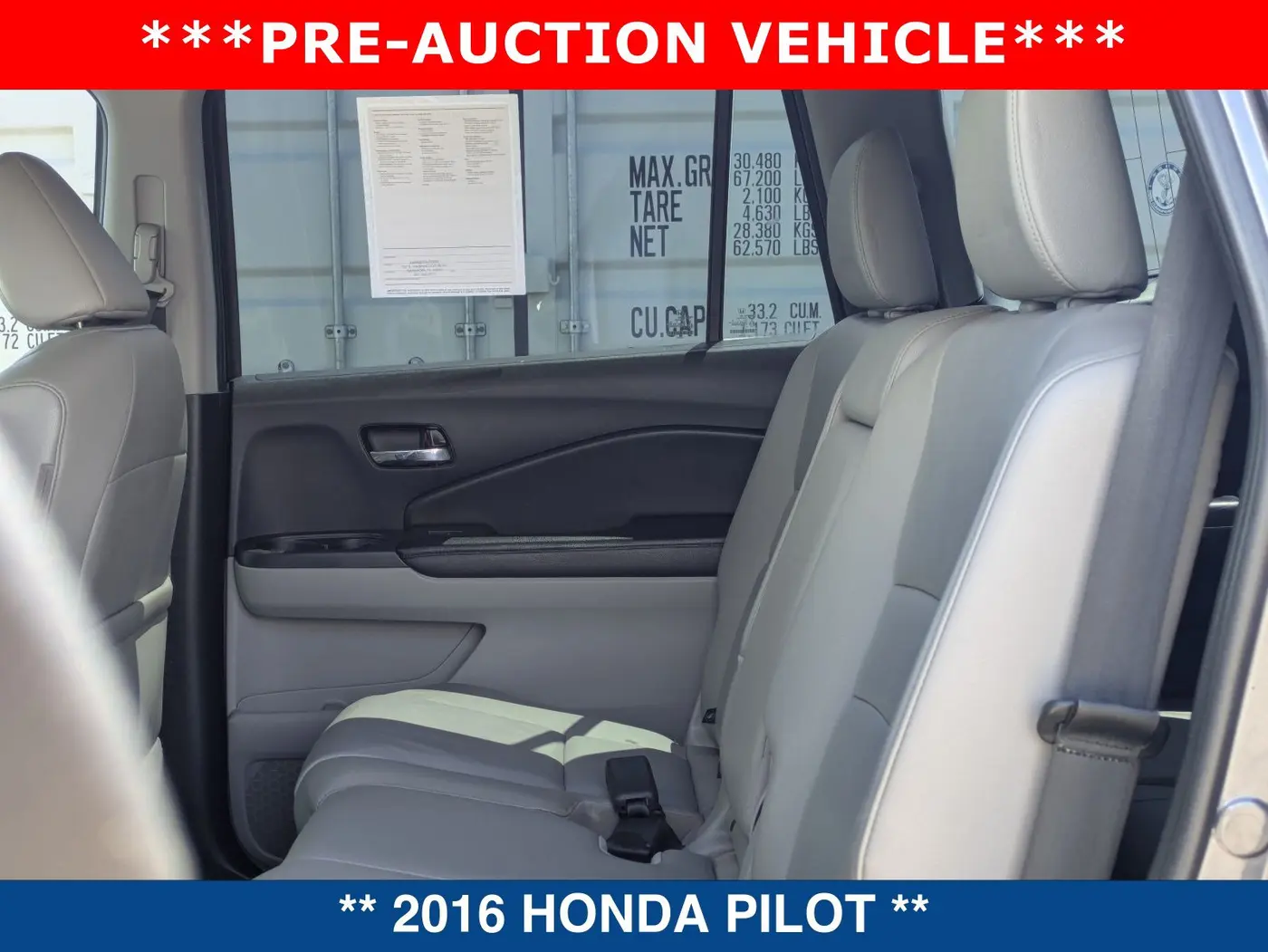 2016 Honda Pilot - $7,899