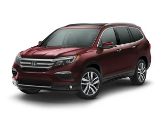 2018 Honda Pilot with White Diamond Pearl Exterior