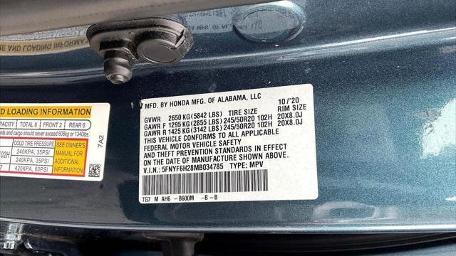 2021 Honda Pilot SE