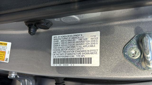 2022 Honda Pilot SE