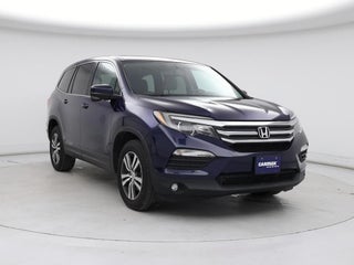2018 Honda Pilot with Obsidian Blue Pearl Exterior