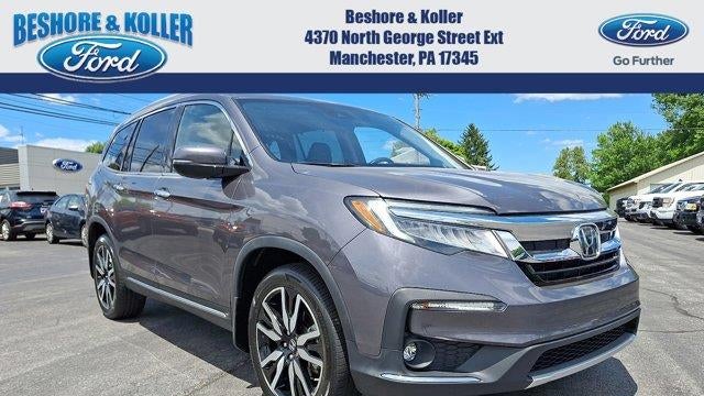 Preowned 2021 Honda Pilot Touring w/Rear Captain's Chairs for Sale