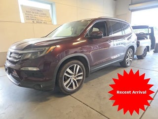 2017 Honda Pilot with Dark Cherry Pearl Exterior