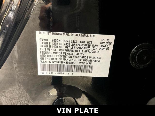2017 Honda Pilot - $19,427