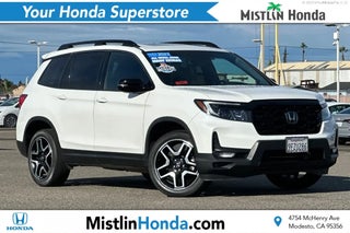 2023 Honda Passport with Platinum White Pearl Exterior