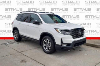 2023 Honda Passport with Platinum White Pearl Exterior