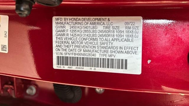 2022 Honda Passport TrailSport