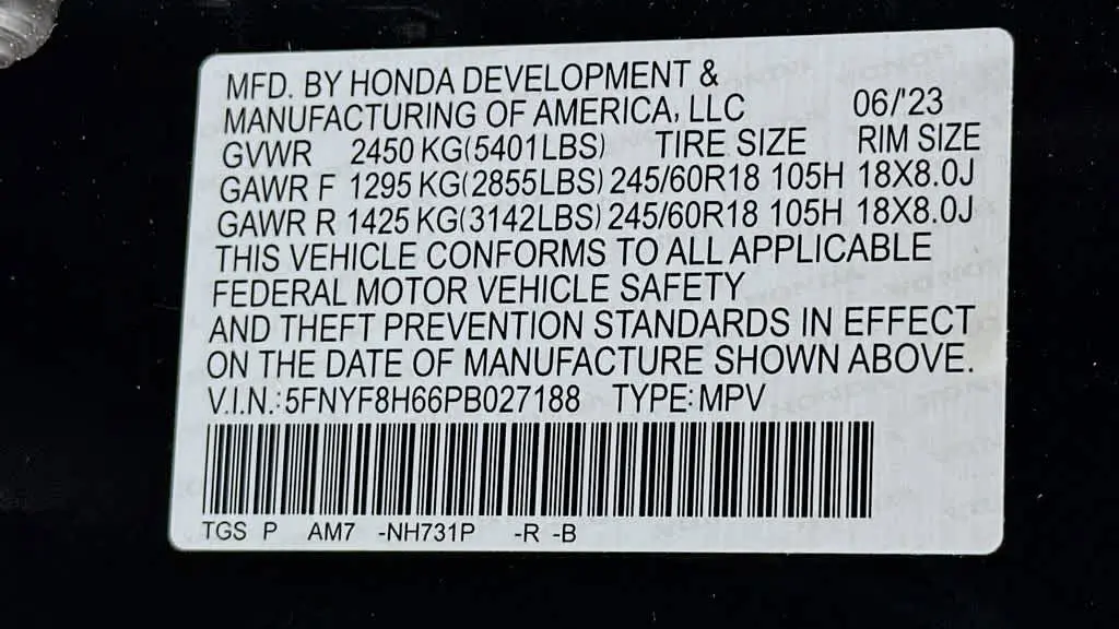 2023 Honda Passport TrailSport