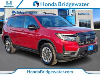 2025 Honda Passport with Radiant Red Metallic Ii Exterior