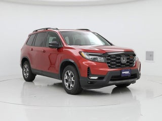 2022 Honda Passport with Radiant Red Metallic Ii Exterior