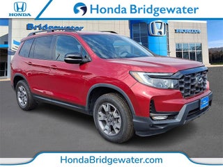 2022 Honda Passport with Radiant Red Metallic Ii Exterior