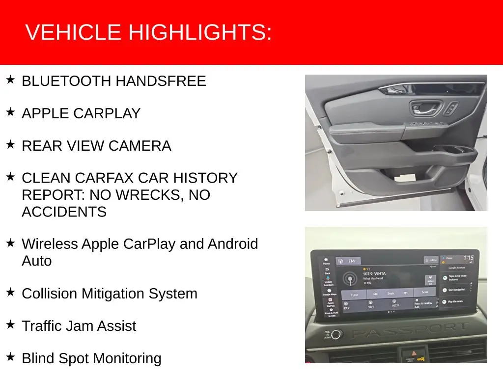 2026 Honda Passport - $38,830