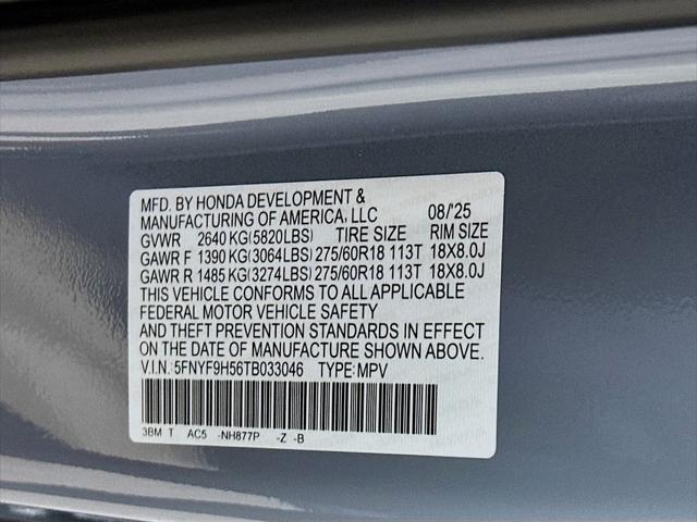 2026 Honda Passport - $45,579