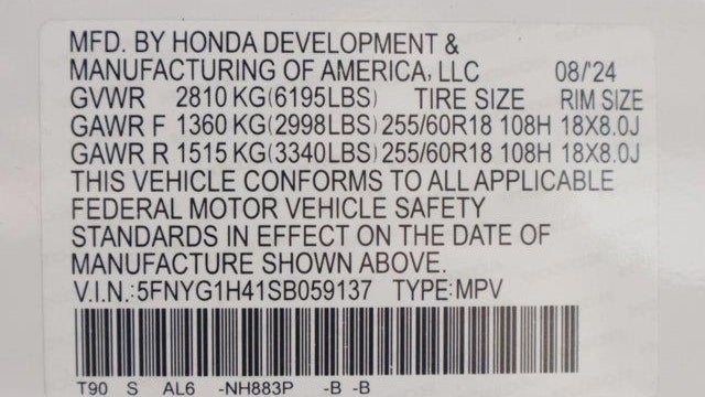 2025 Honda Pilot EX-L