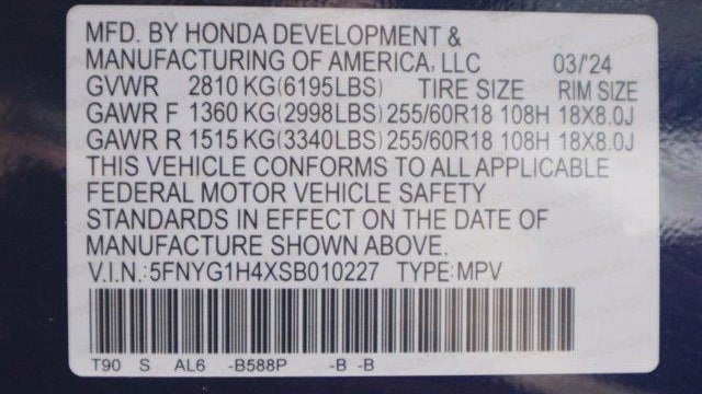 2025 Honda Pilot EX-L