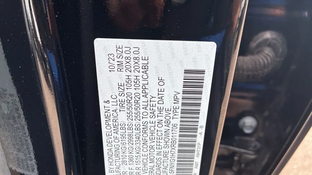 2024 Honda Pilot Touring