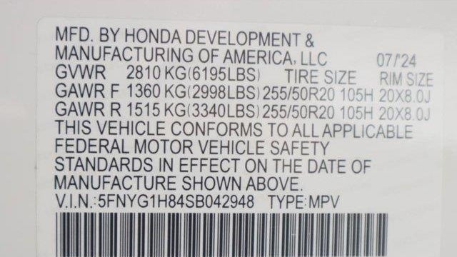 2025 Honda Pilot Elite
