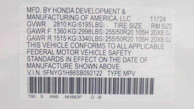 2025 Honda Pilot Elite
