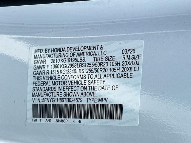 2026 Honda Pilot - $50,571