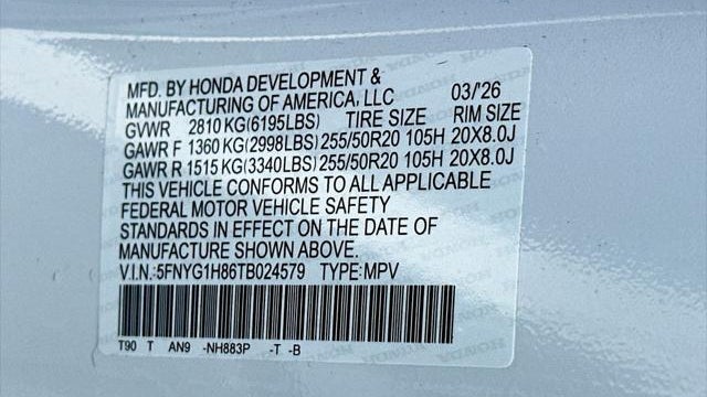 2026 Honda Pilot Elite