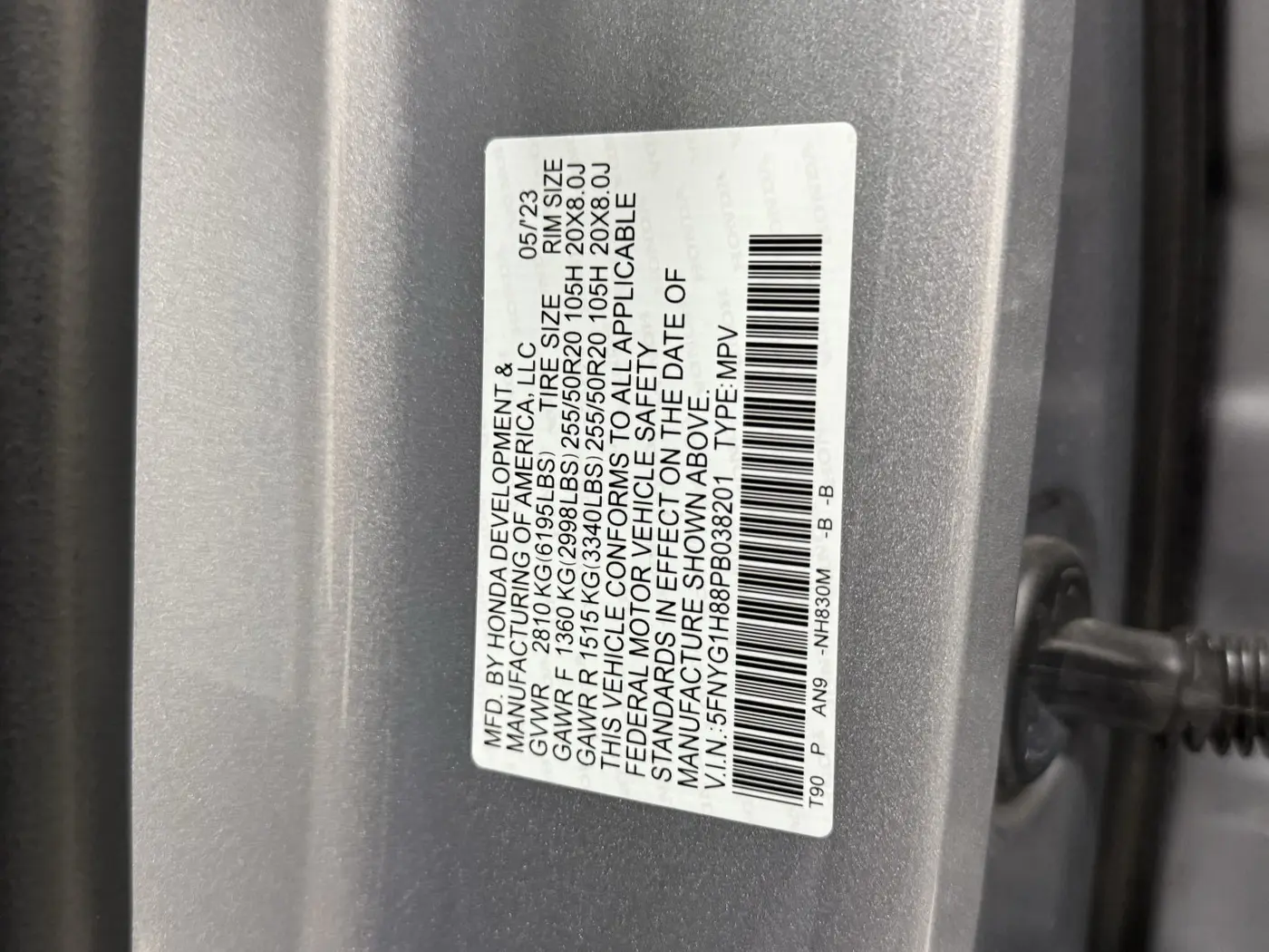 2023 Honda Pilot - $38,500
