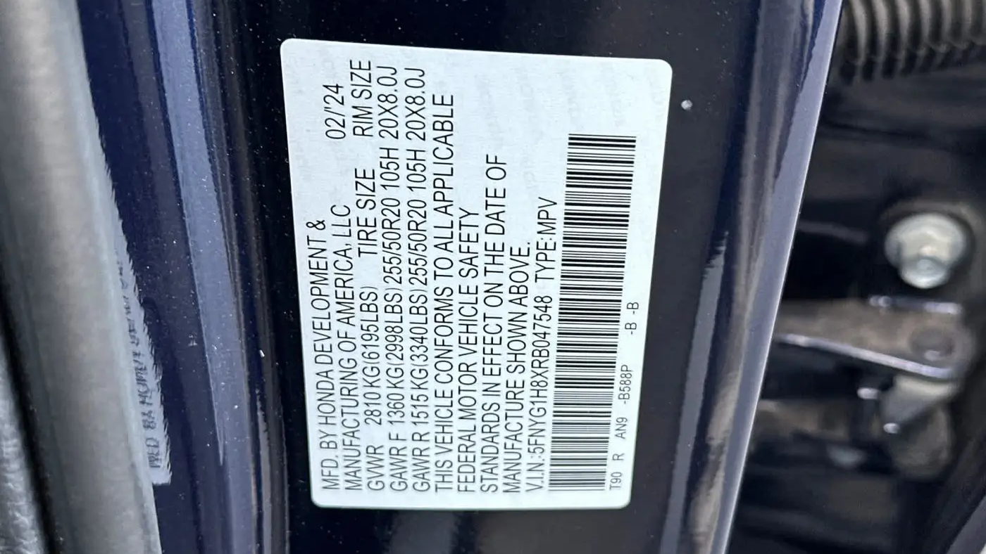2024 Honda Pilot Elite