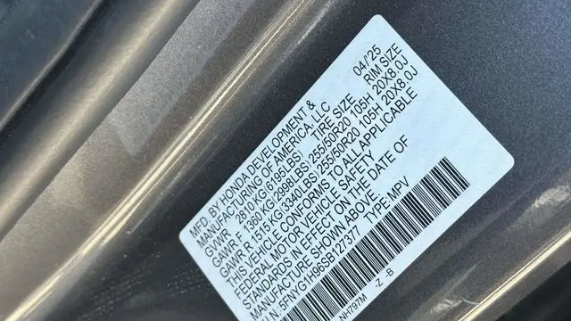 2025 Honda Pilot Black Edition