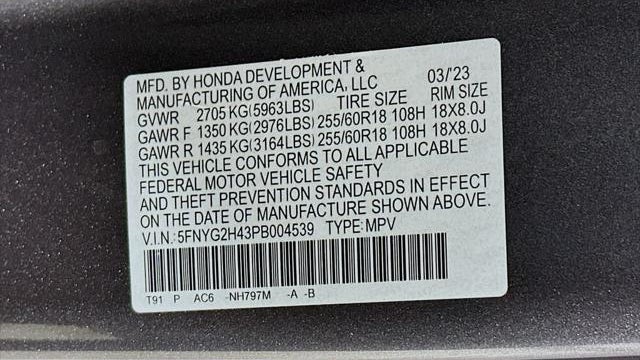 2023 Honda Pilot EX-L