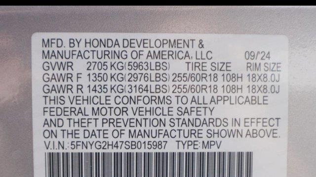 2025 Honda Pilot EX-L