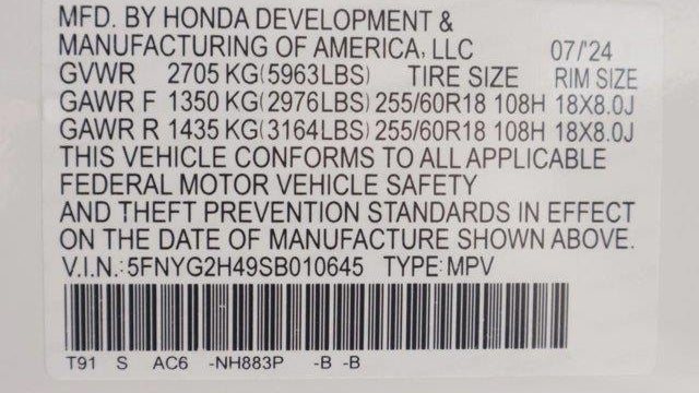 2025 Honda Pilot EX-L