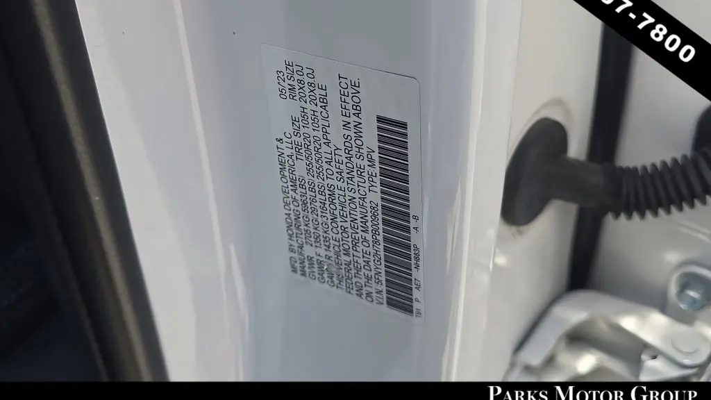 2023 Honda Pilot Touring