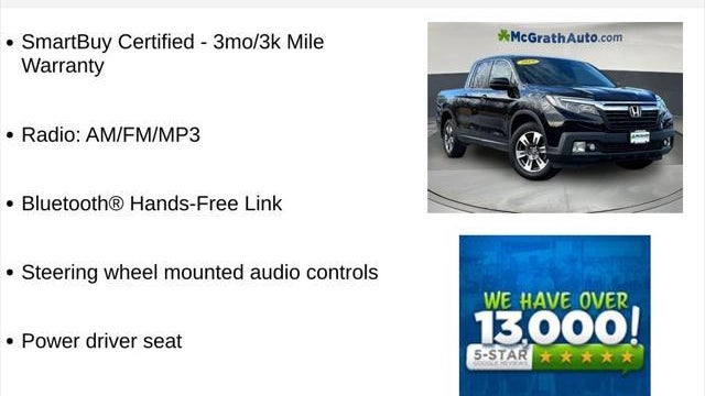 2019 Honda Ridgeline RTL