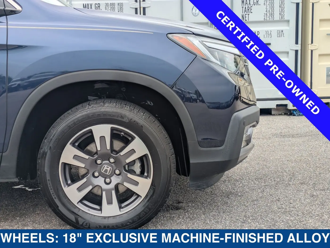 2018 Honda Ridgeline - $28,899