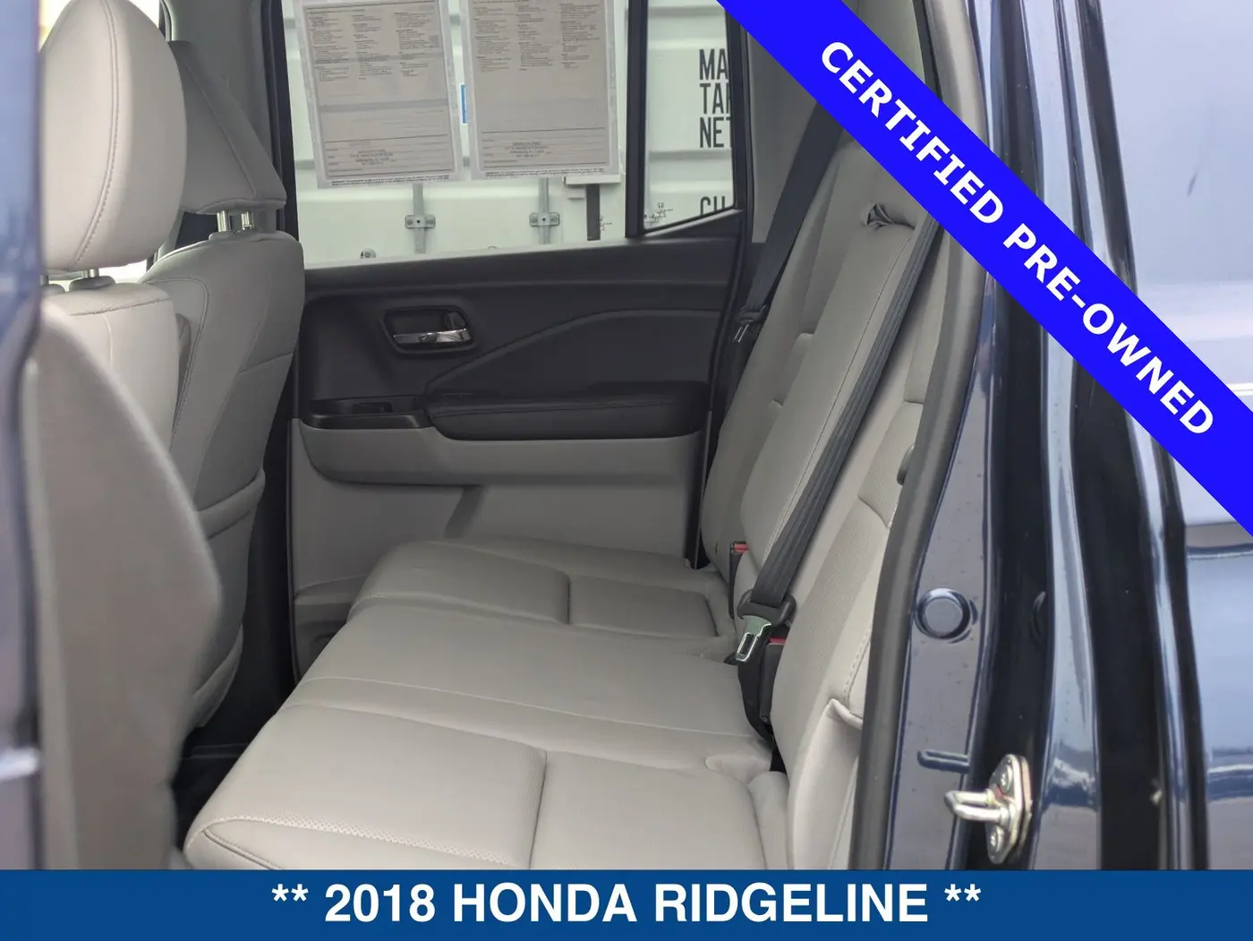 2018 Honda Ridgeline - $28,899