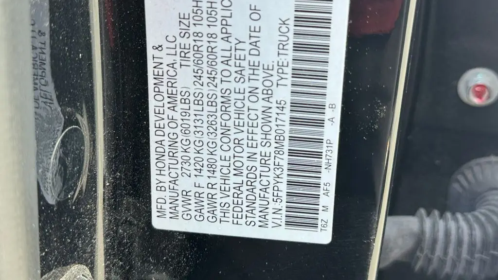 2021 Honda Ridgeline RTL-E