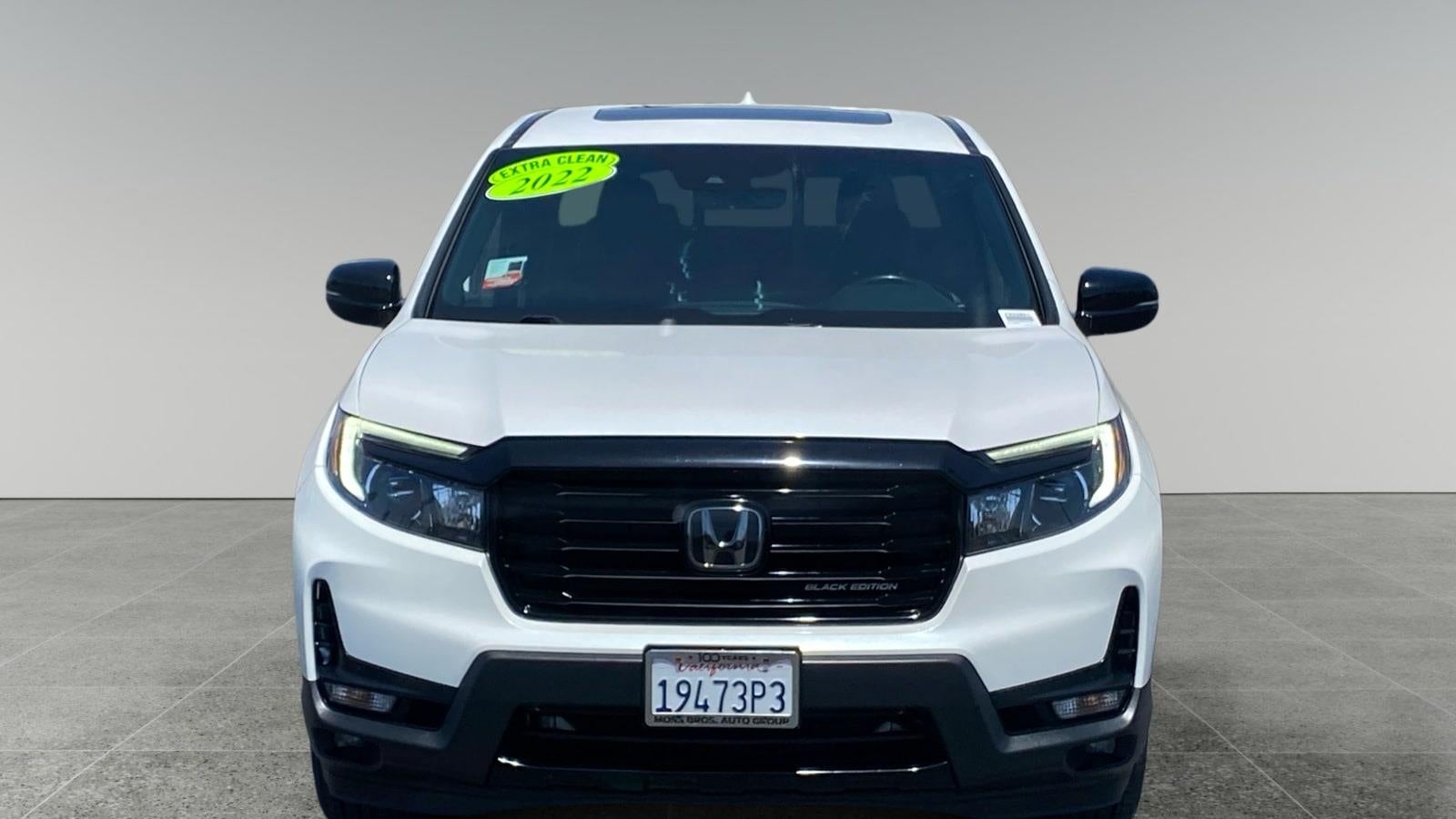 2022 Honda Ridgeline Black Edition