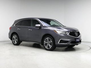 2017 Acura MDX with Modern Steel Metallic Exterior
