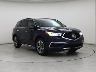 2017 Acura MDX with Fathom Blue Pearl Exterior