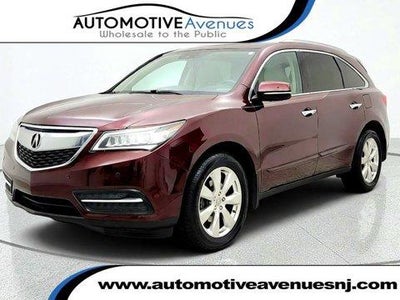 2016 Acura MDX SH-AWD 4DR SUV W/Advance And Entertainment Package