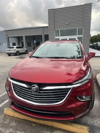 2023 Buick Enclave with Cherry Red Tintcoat Exterior
