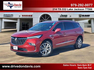 2023 Buick Enclave with Cherry Red Tintcoat Exterior