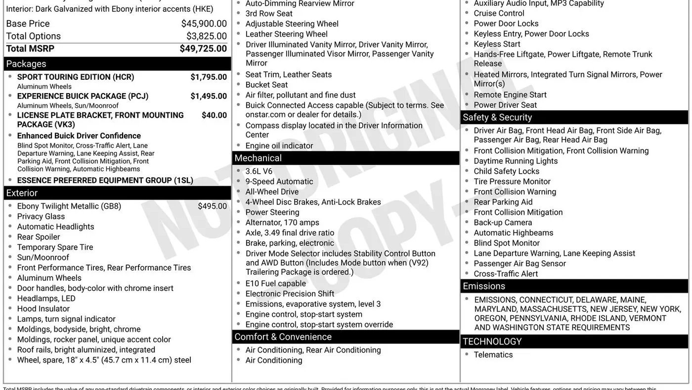 2024 Buick Enclave Essence