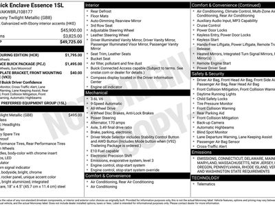 2024 Buick Enclave 4X4 Essence 4DR Crossover