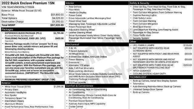 2022 Buick Enclave Premium